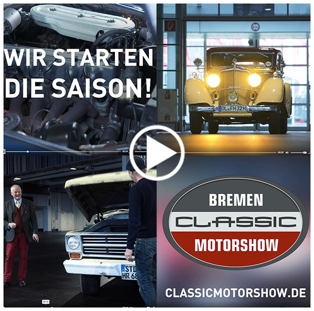 Offizieller Video-Trailer zur Bremen Classic Motorshow 2021